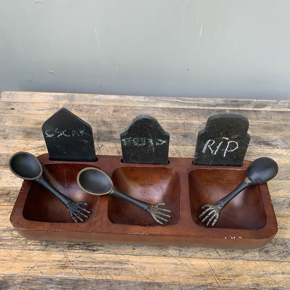 Crate & Barrel Graveyard Appetizer Tray - Picture 2 of 7